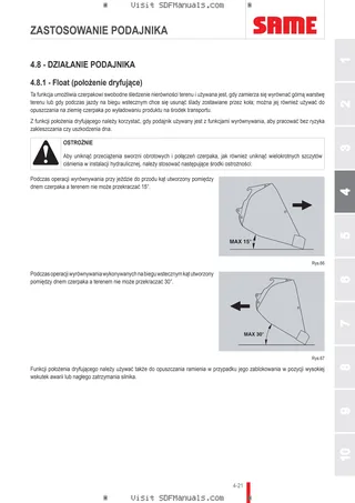 Instrukcja operatora: L15H L15M – sample manual page 2