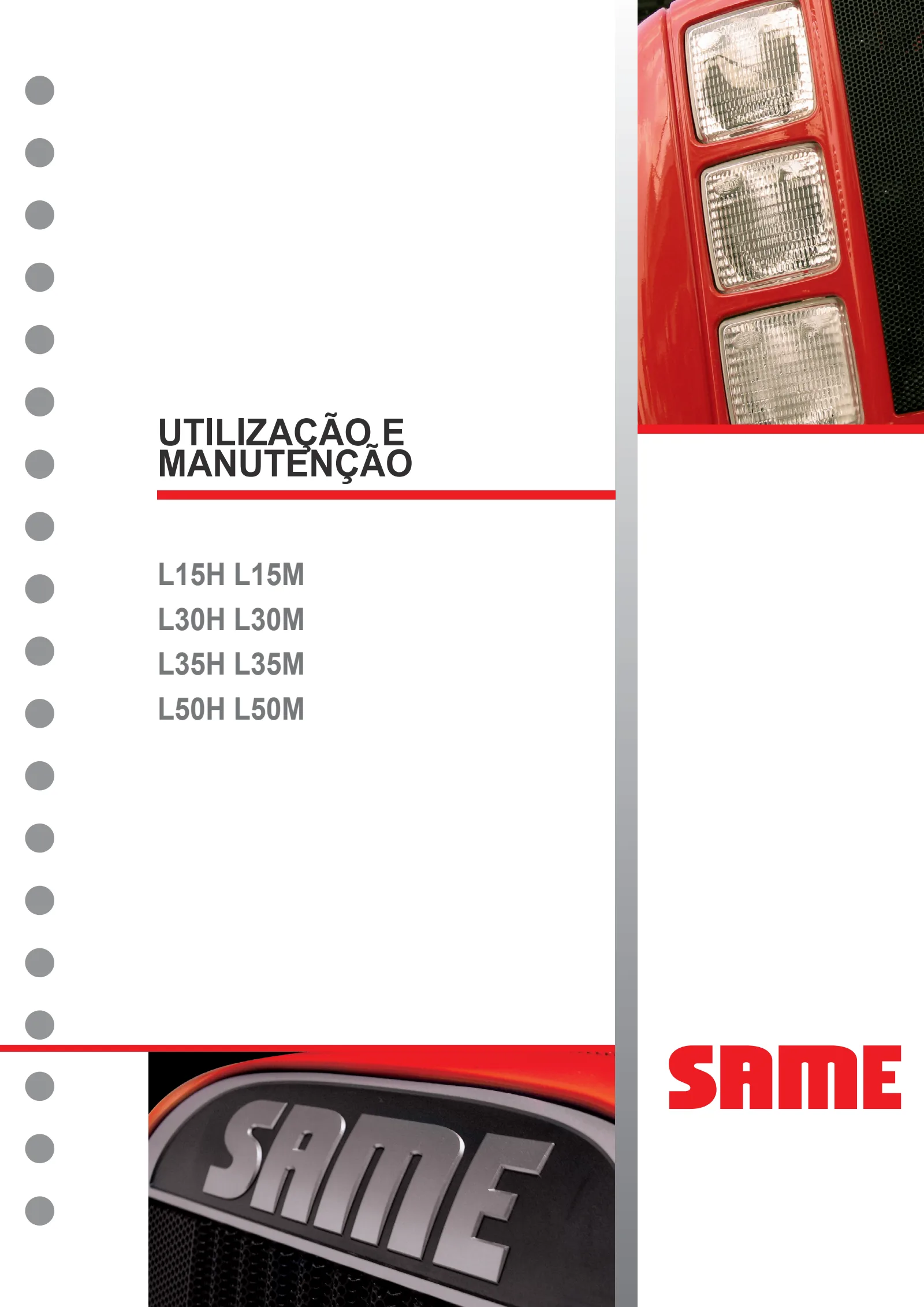 Manual do operador: L15H L15M