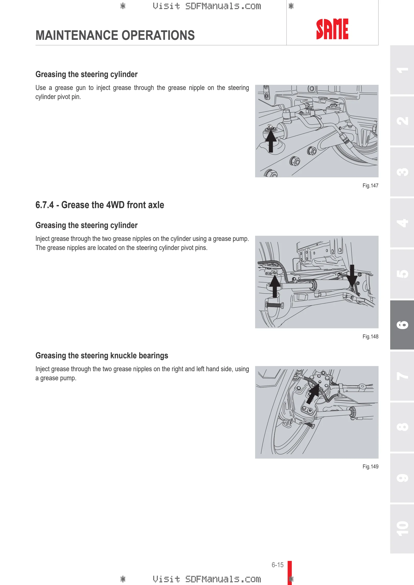Operator's manual: 40 – sample manual page 3