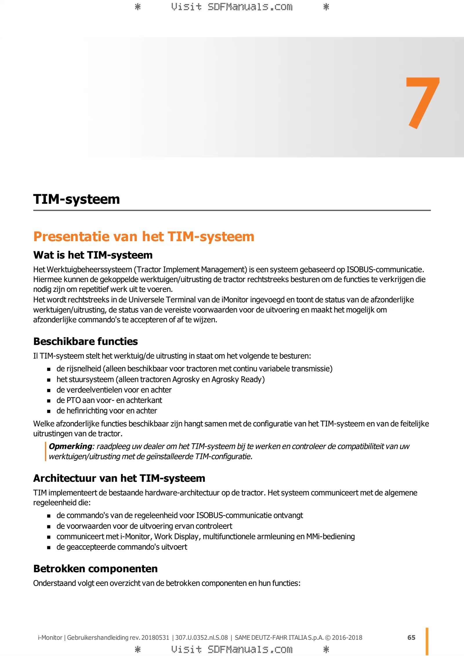 Bedieningshandleiding: iMonitor 2.0 – sample manual page 4