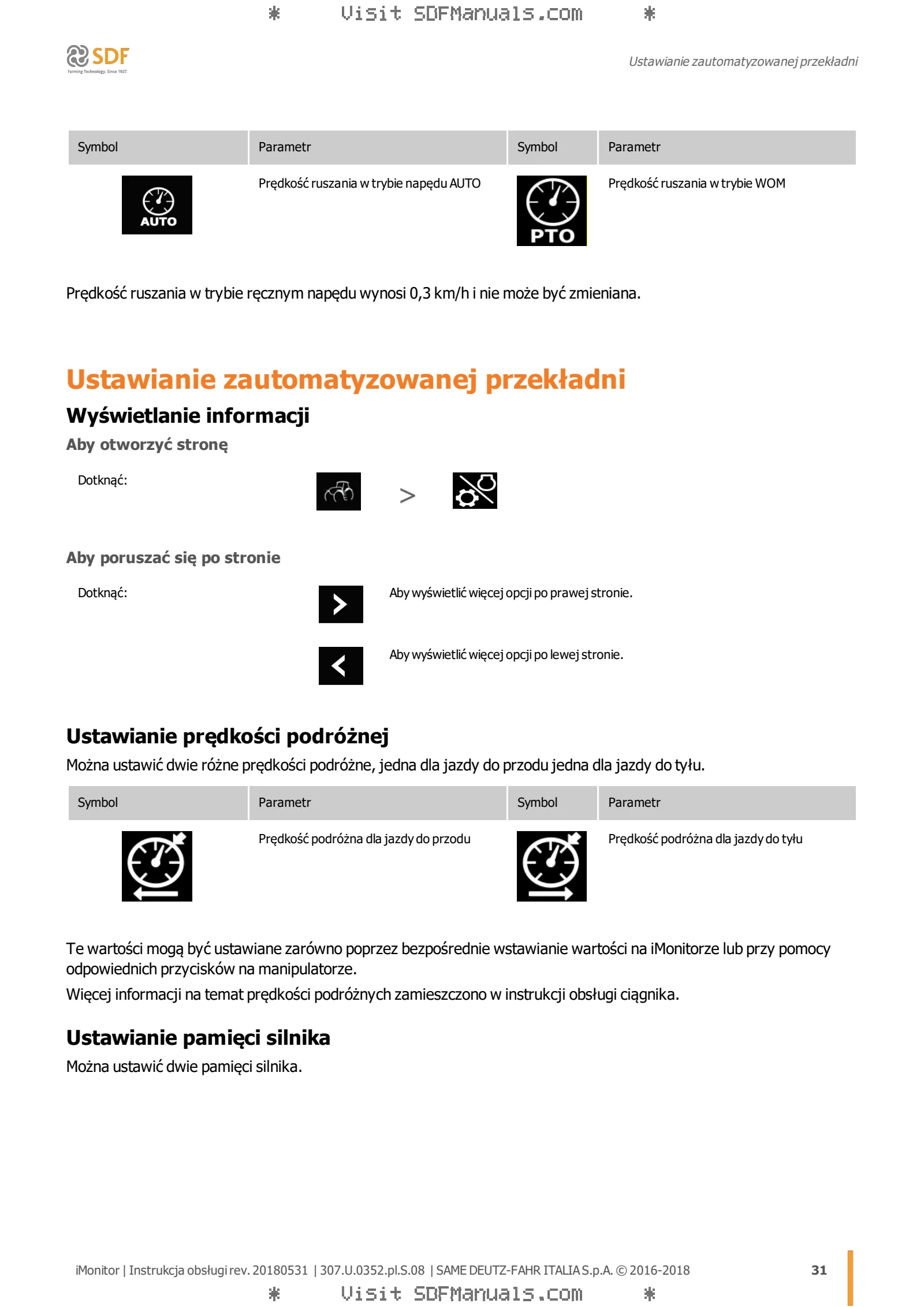 Instrukcja operatora: iMonitor 2.0 – sample manual page 2