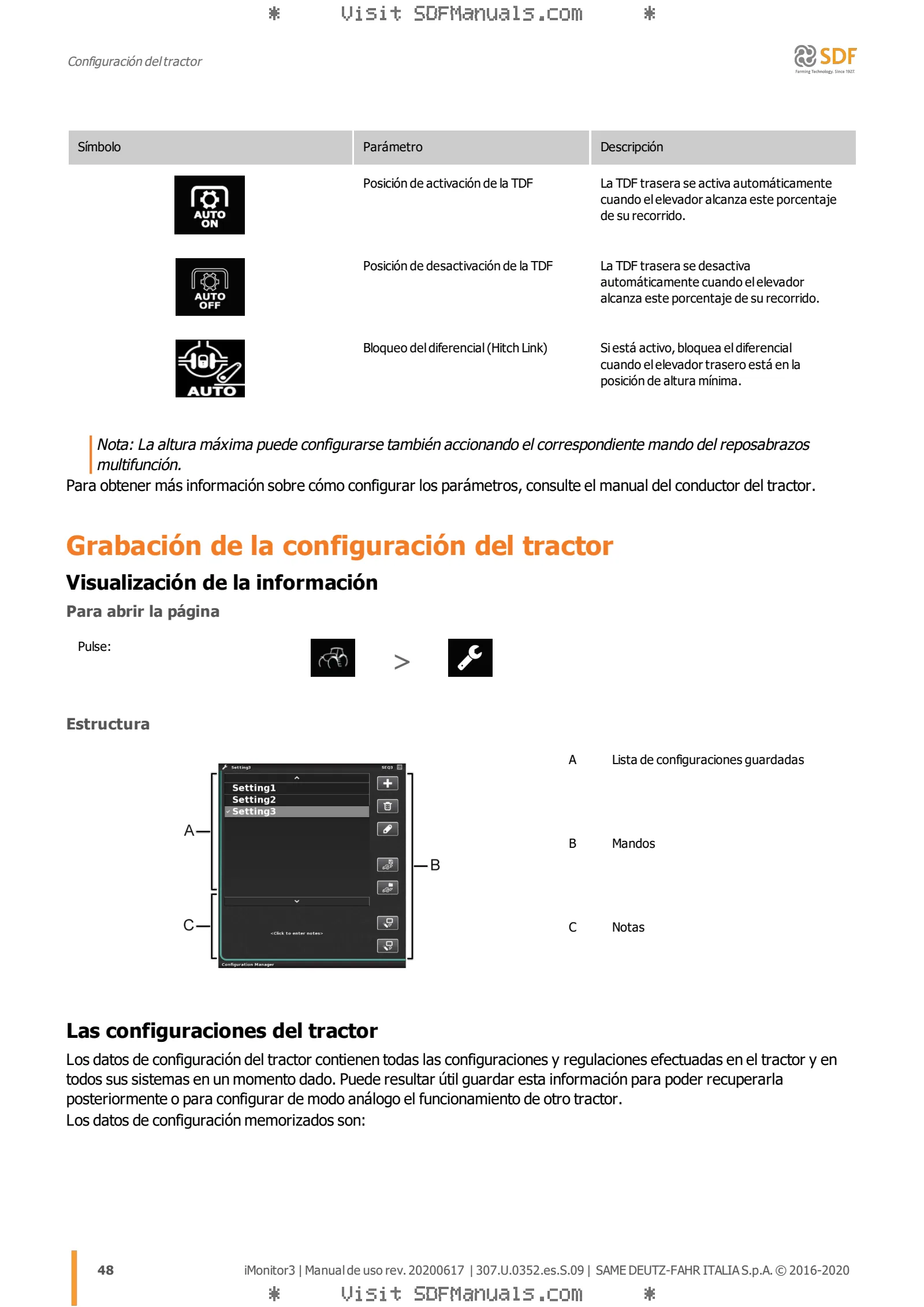Manual del conductor: iMonitor 3.0 – sample manual page 3