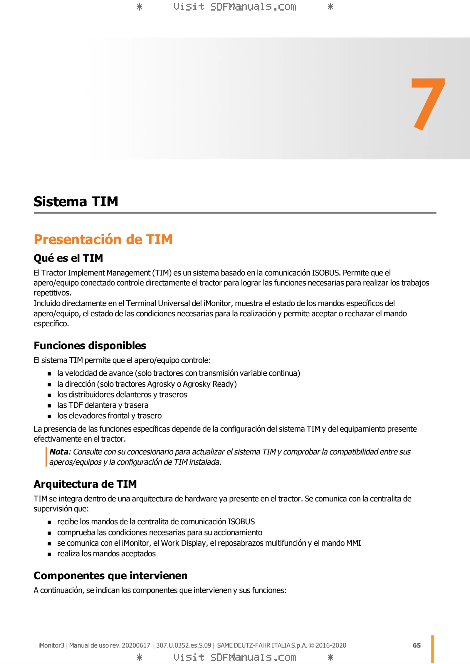 Manual del conductor: iMonitor 3.0 – sample manual page 4
