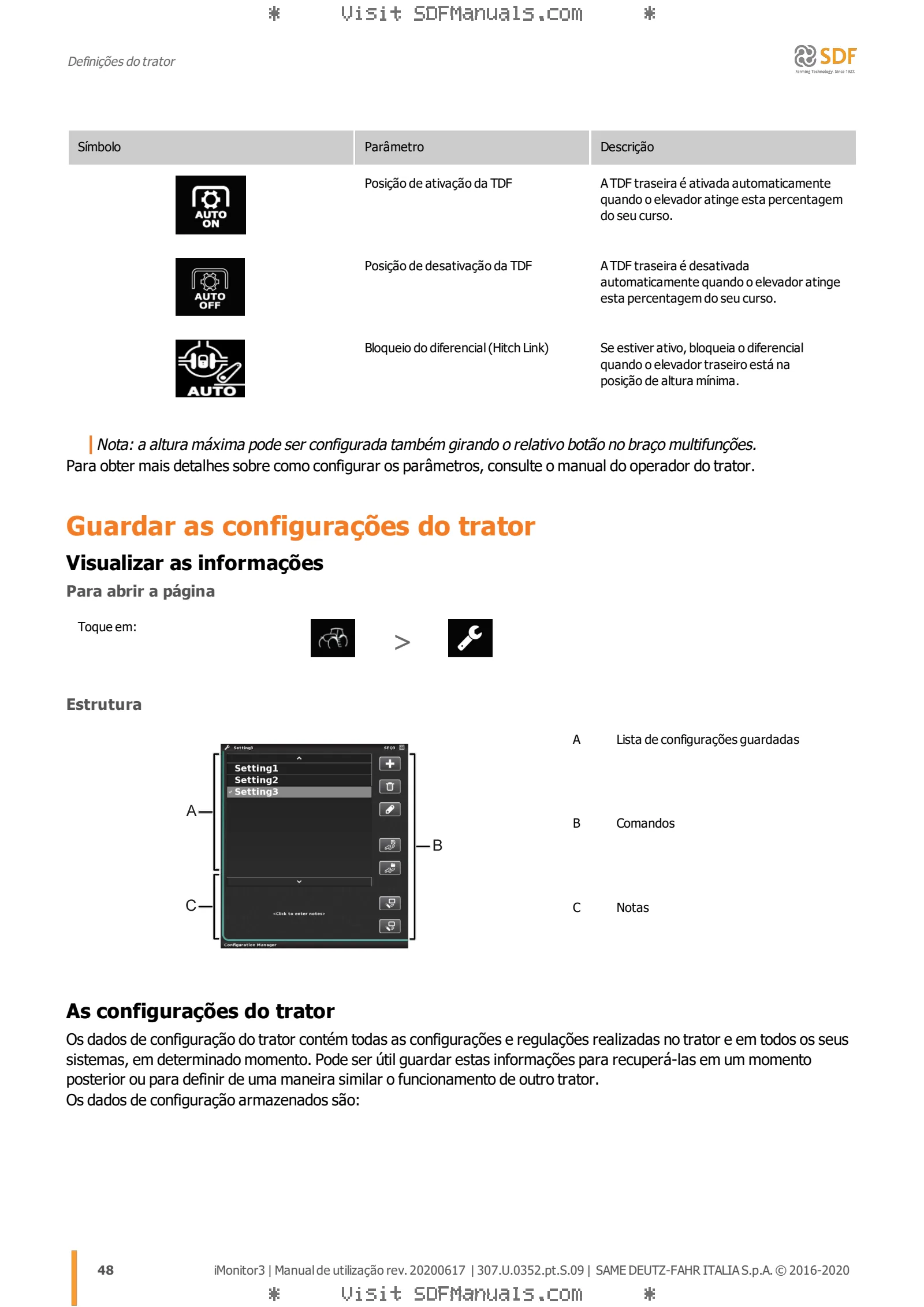Manual do operador: iMonitor 3.0 – sample manual page 3
