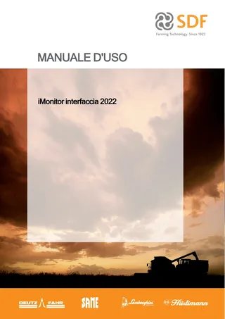 Manuale operatore: iMonitor 3.0 (Year 2022) – manual cover