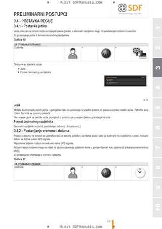 Priručnik za rukovatelja: iMonitor H5 (2024) – sample manual page 1
