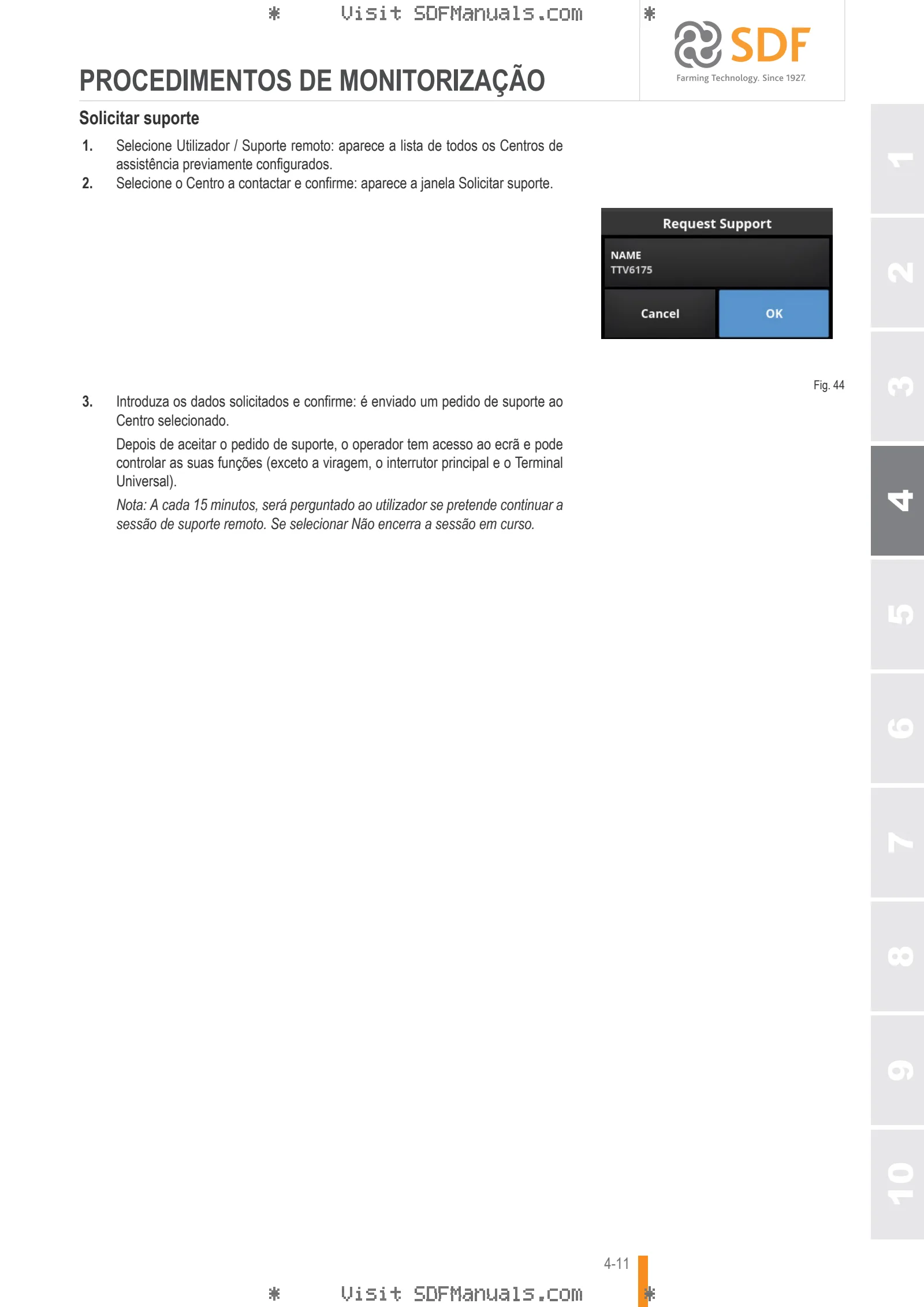 Manual do operador: iMonitor H5 (2024) – sample manual page 2