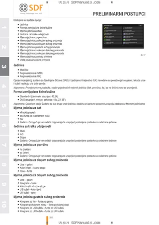Priručnik za rukovatelja: iMonitor Gen4 H6 - Interface – sample manual page 1