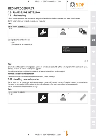 Bedieningshandleiding: iMonitor Gen4 H6 - Interface – sample manual page 1