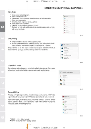 Priručnik za rukovatelja: iMonitor Gen4 H6 - Performance Steering – sample manual page 1