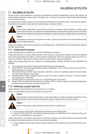 Instrukcja operatora: iMonitor Gen4 H6 - Performance Steering – sample manual page 3