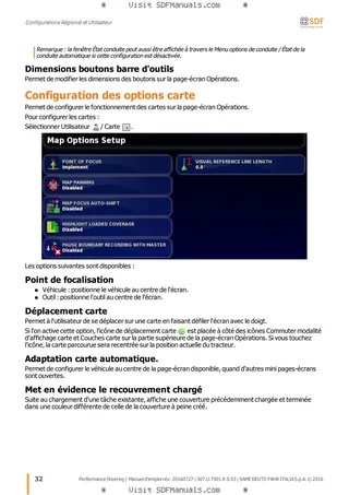 Manuel de l'utilisateur: Performance Steering – sample manual page 1