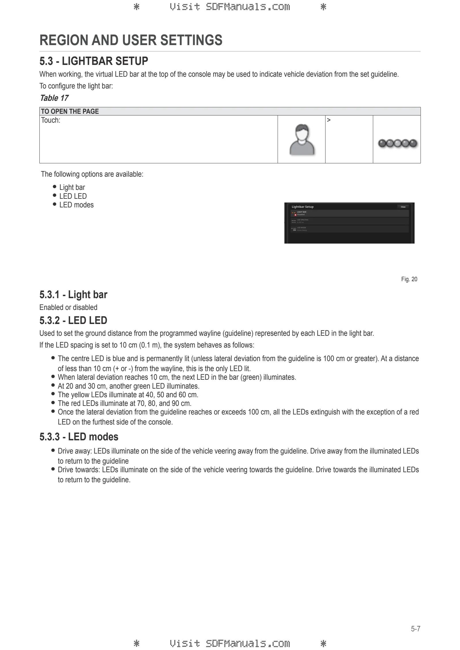 Operator's manual: Performance Steering H5 (2024) – sample manual page 1
