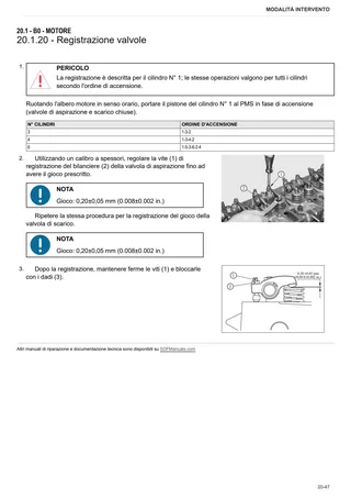 Manuale d'officina: 1000.3 W Stage 2 – sample manual page 3