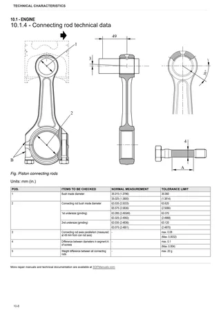 Workshop Manual: 1000.3 W Stage 2 (PF47) – sample manual page 1