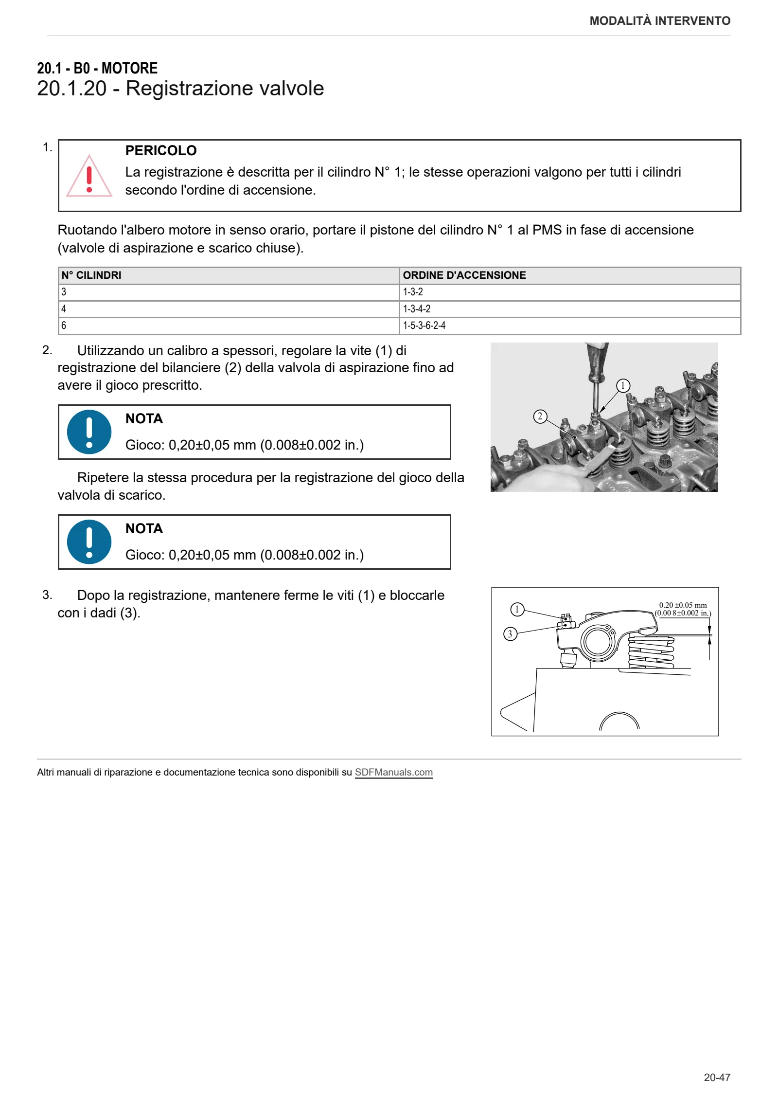 Manuale d'officina: 1000.3 WT Stage 2 – sample manual page 3
