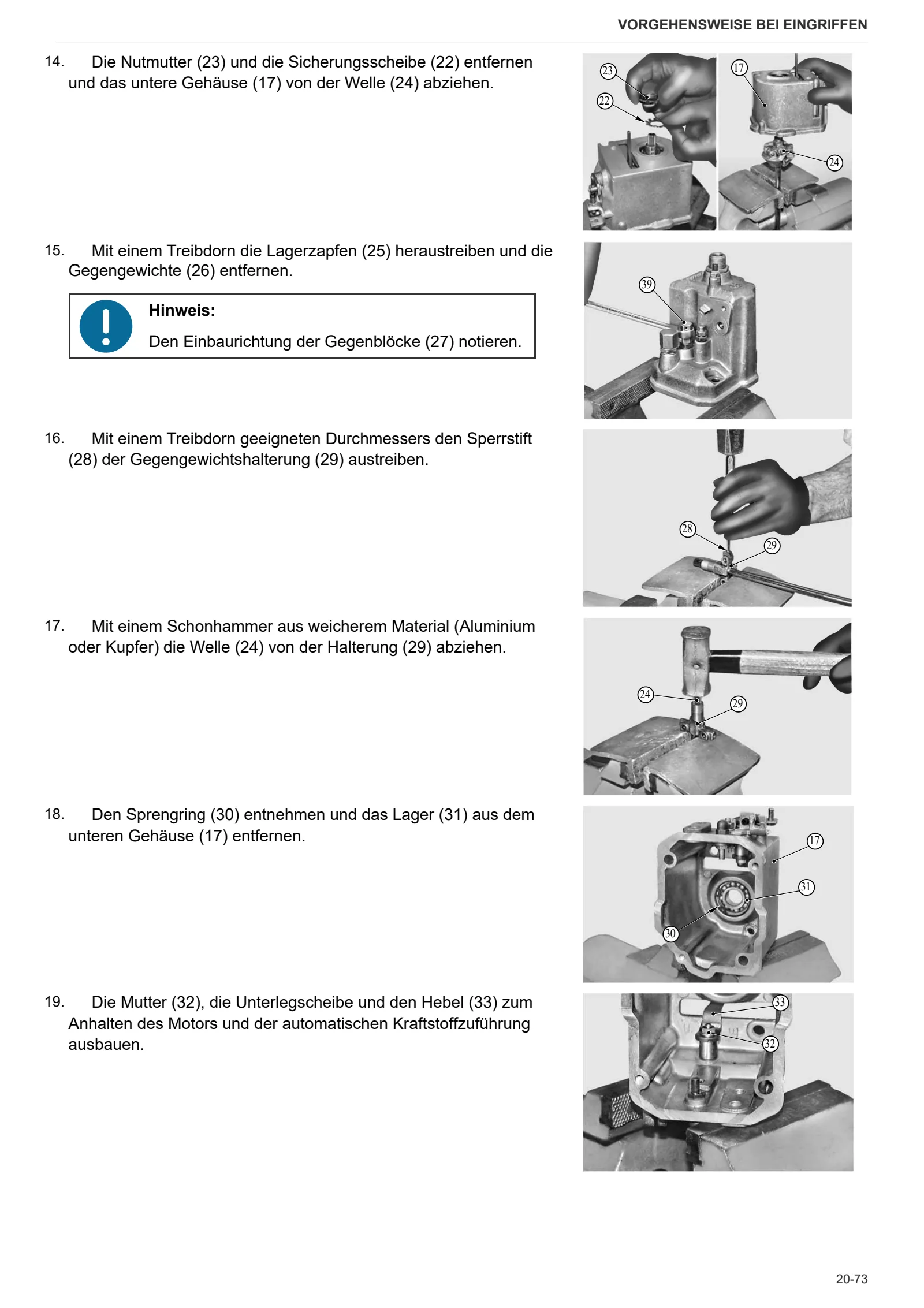 Werkstatthandbuch: 1000.3 WT Stage 3A – sample manual page 4