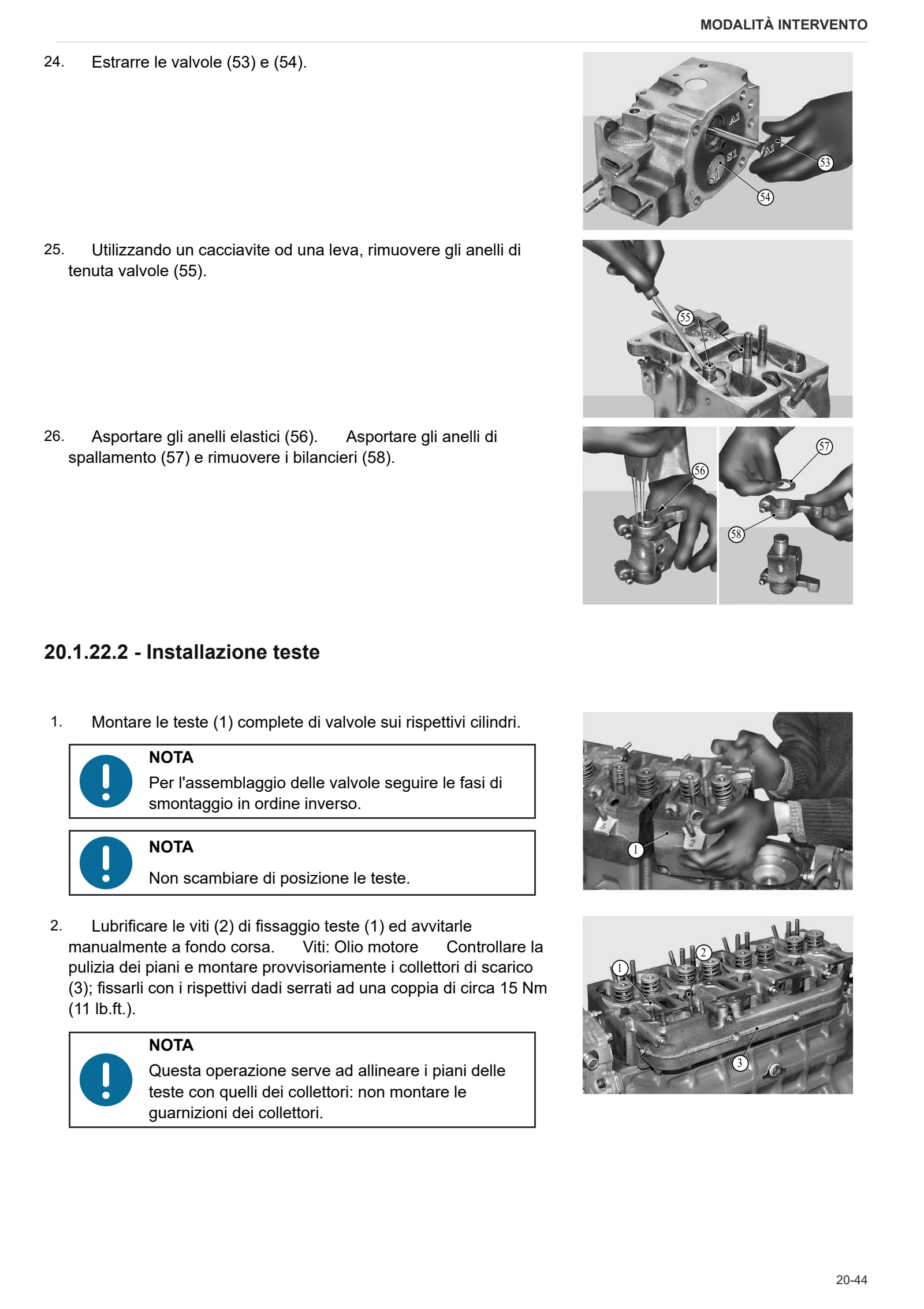 Manuale d'officina: 1000.3 WT Stage 3A – sample manual page 3