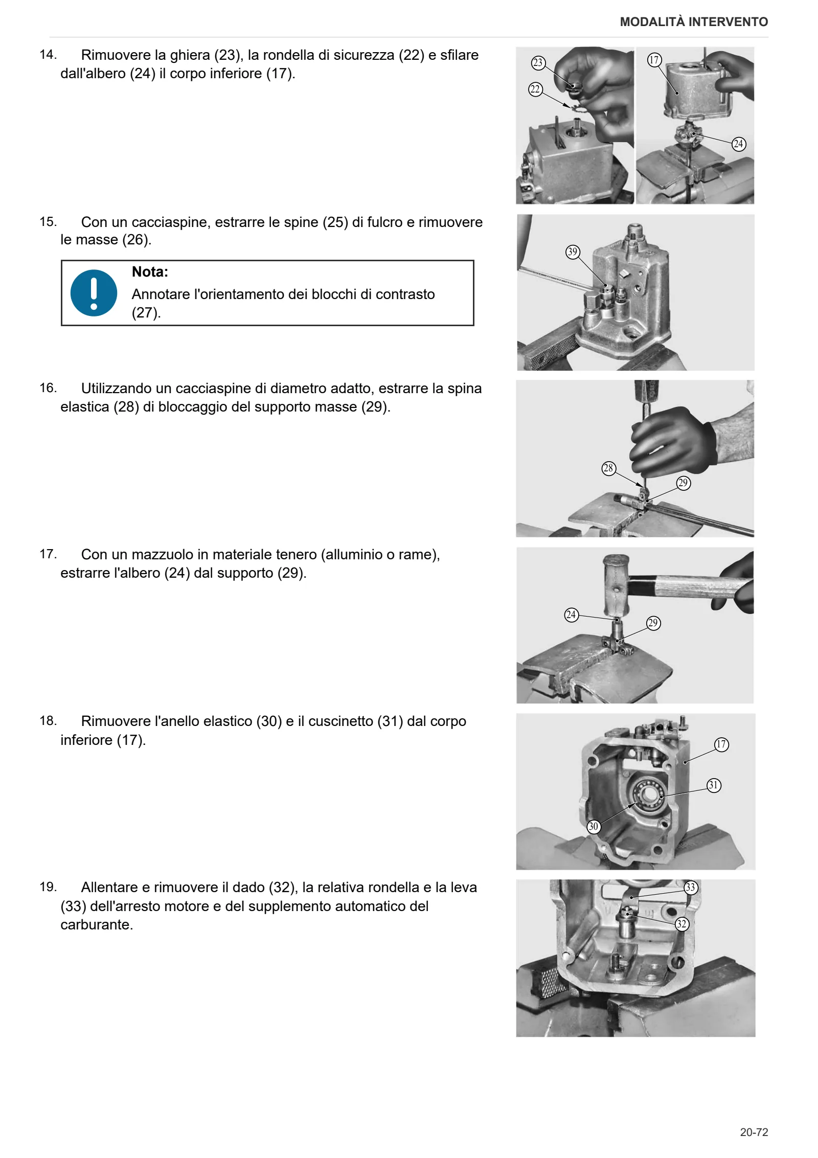 Manuale d'officina: 1000.3 WT Stage 3A – sample manual page 4