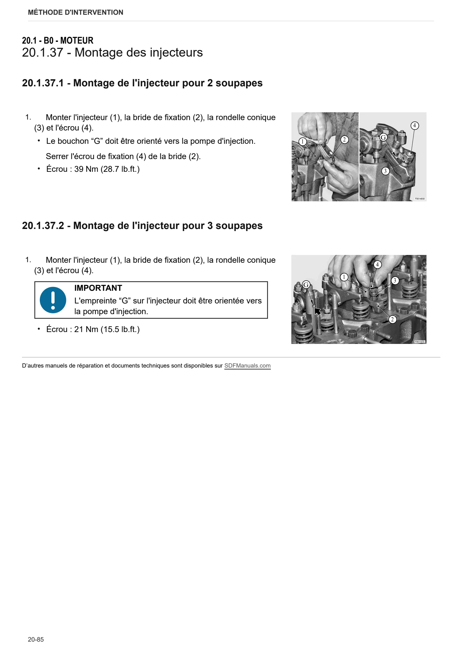 Manuel d'atelier: 1000.4 W Stage 1 – sample manual page 4