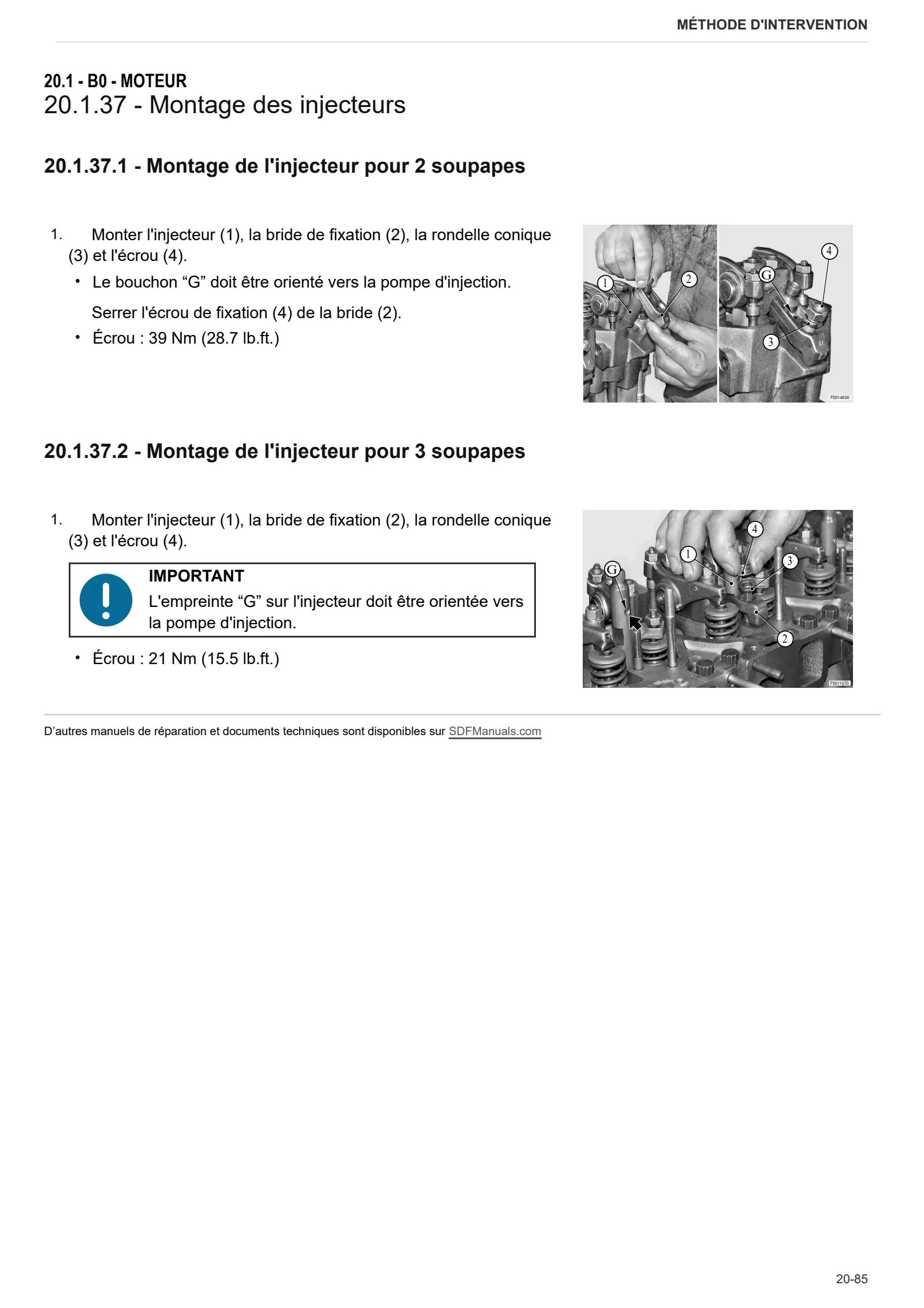 Manuel d'atelier: 1000.4 WT Stage 1 – sample manual page 4