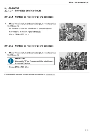 Manuel d'atelier: 1000.4 WT Stage 1 – sample manual page 4