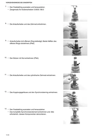 Werkstatthandbuch: ZF T-7100 – sample manual page 2