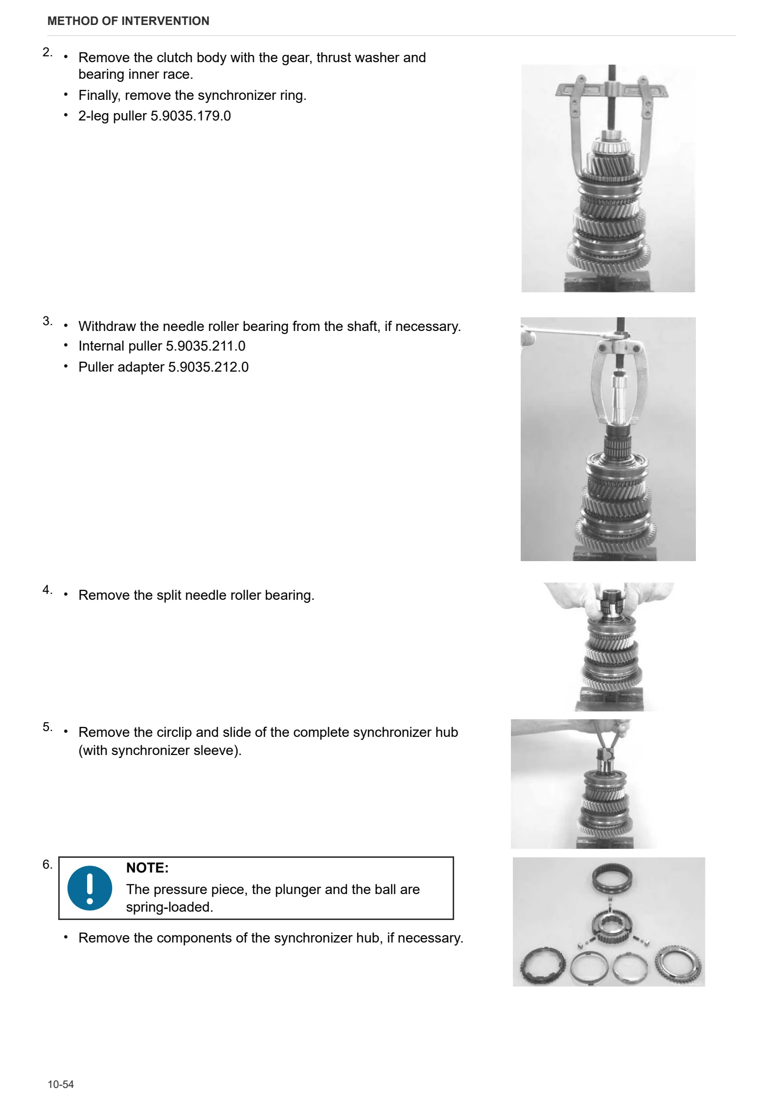 Workshop Manual: ZF T-7100 – sample manual page 2