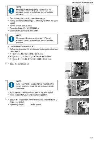 Workshop Manual: ZF T-7100 – sample manual page 3