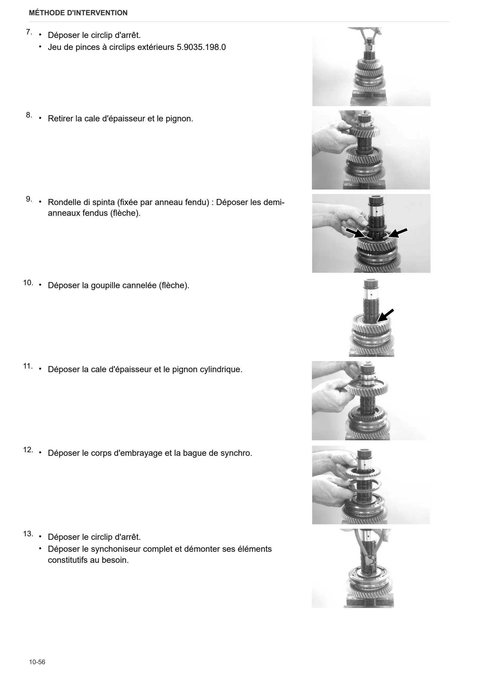 Manuel d'atelier: ZF T-7100 – sample manual page 2