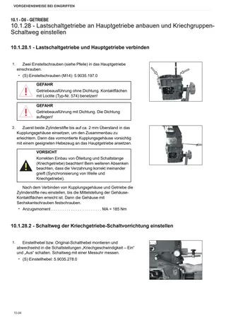 Werkstatthandbuch: ZF T-7200 PS – sample manual page 3