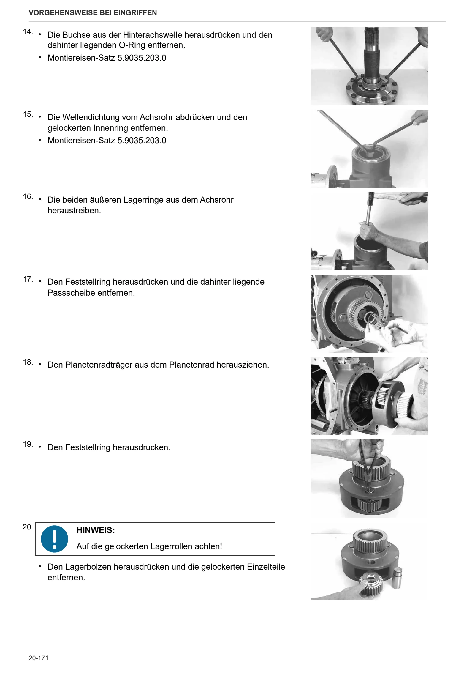 Werkstatthandbuch: ZF T-7300 – sample manual page 3