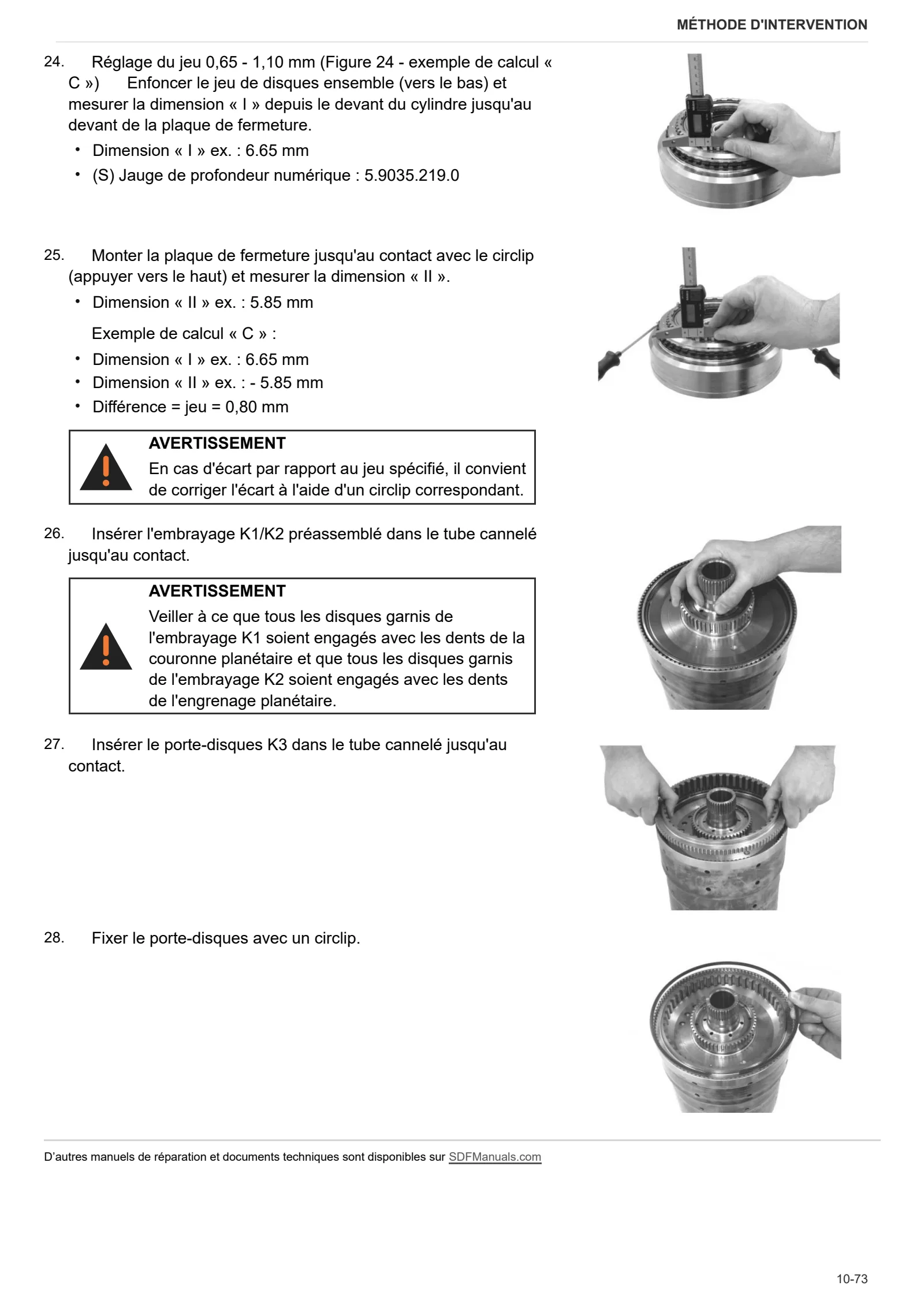Manuel d'atelier: ZF ECCOM 1.5 – sample manual page 2