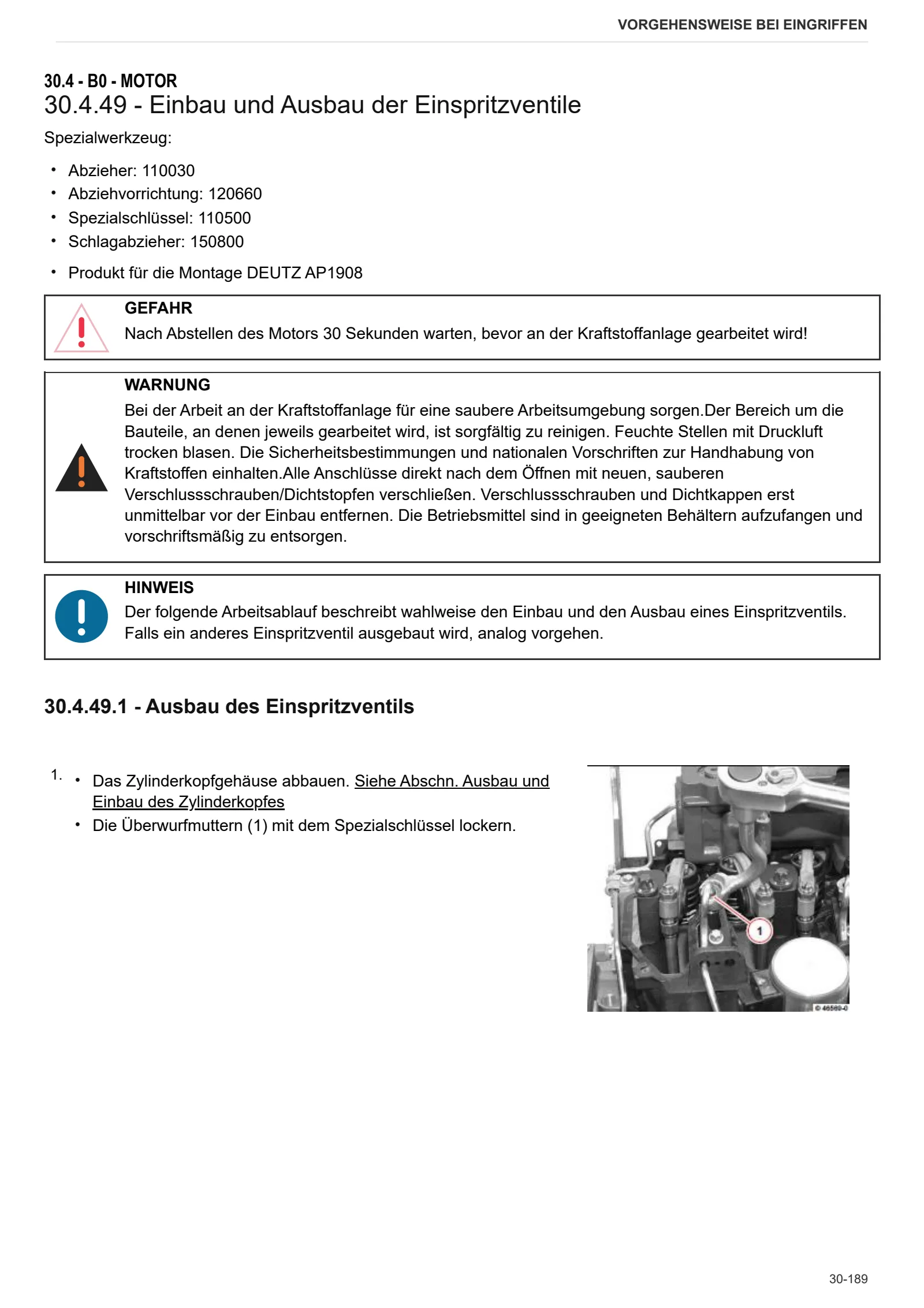 Werkstatthandbuch: 2012 L04 2V UPS Stage 3A – sample manual page 4