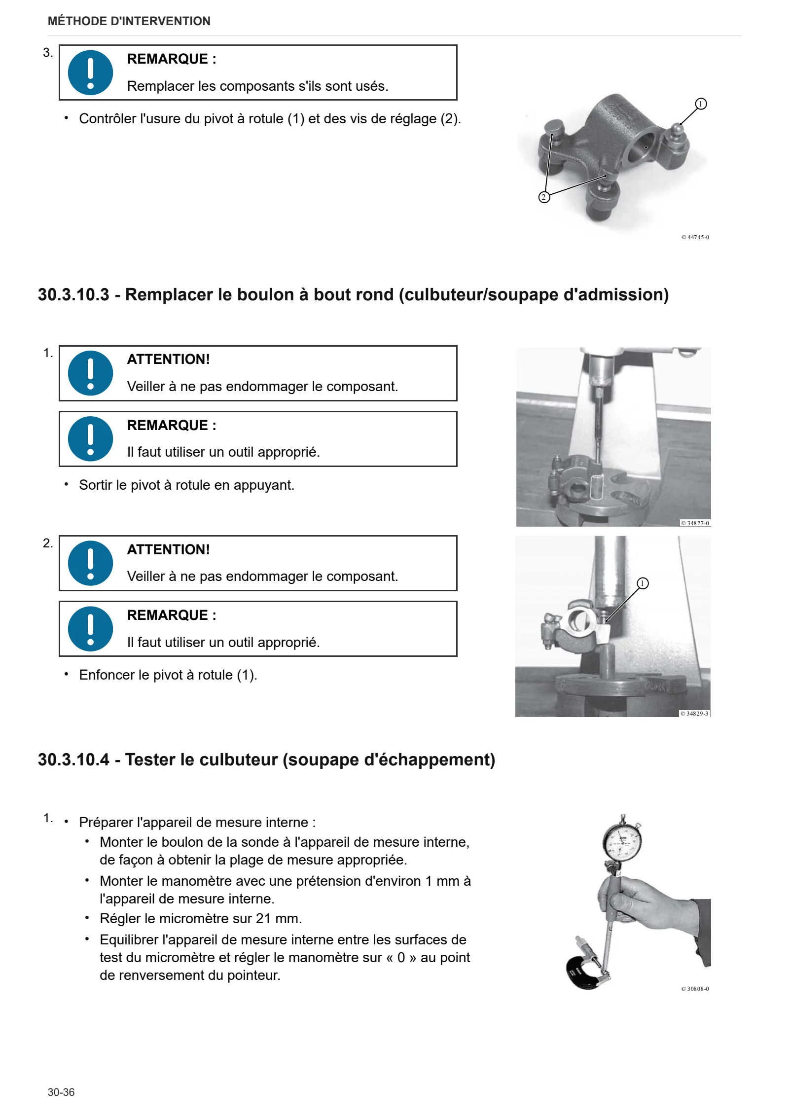 Manuel d'atelier: TCD 2012 L04 4V DCR Stage 3A – sample manual page 1