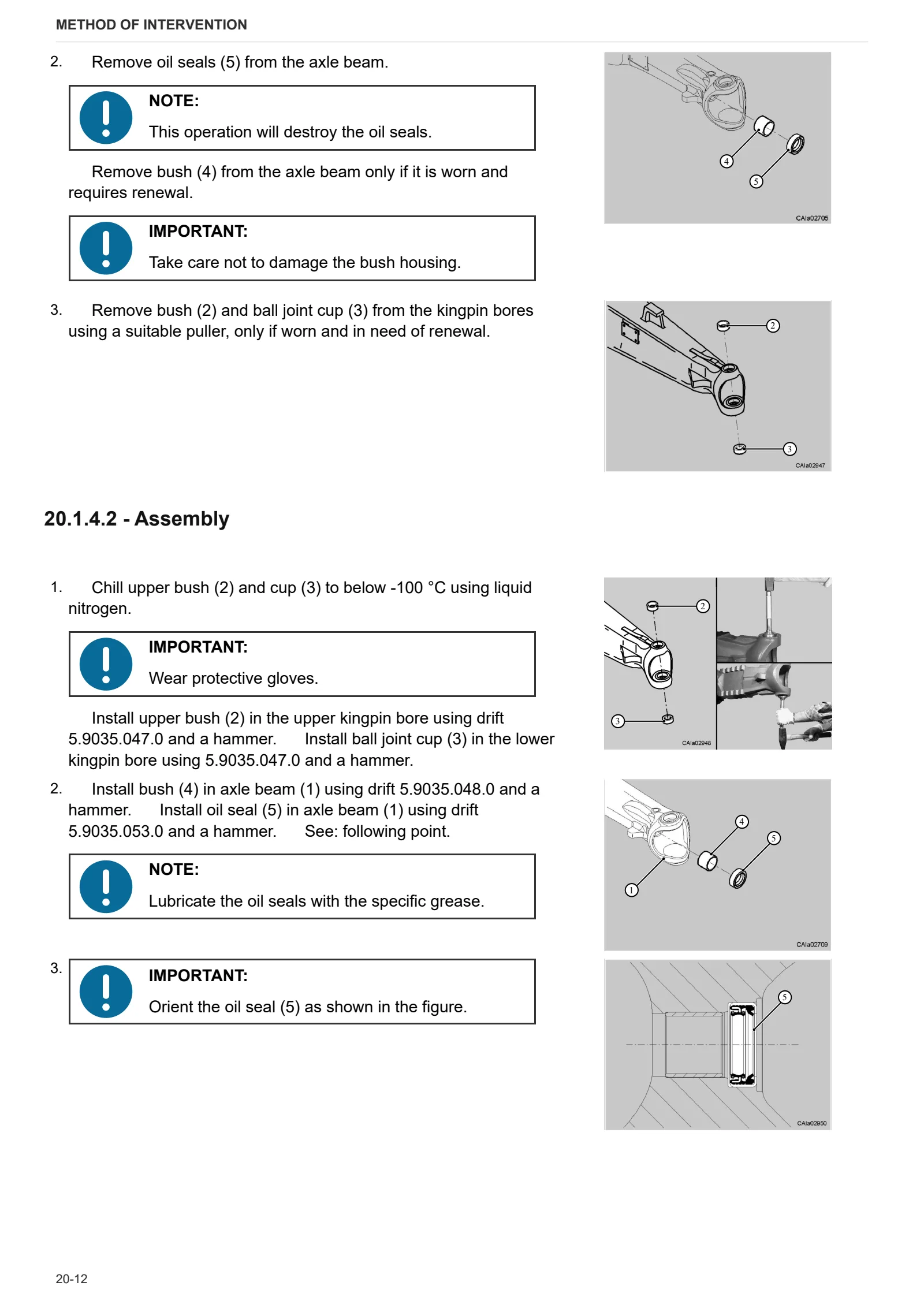 Workshop Manual: CARRARO 20.49 – sample manual page 2