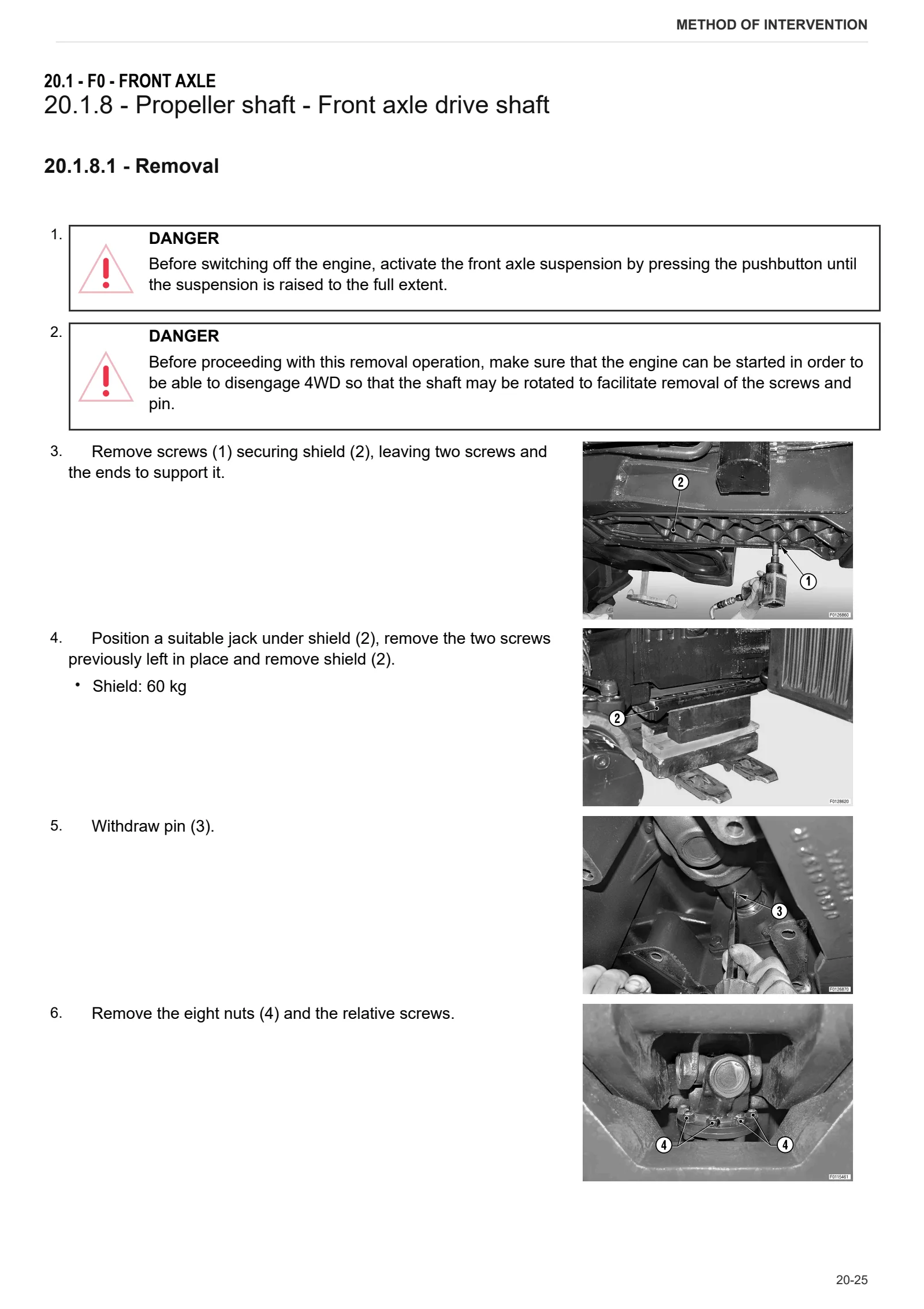 Workshop Manual: CARRARO 20.49 – sample manual page 3