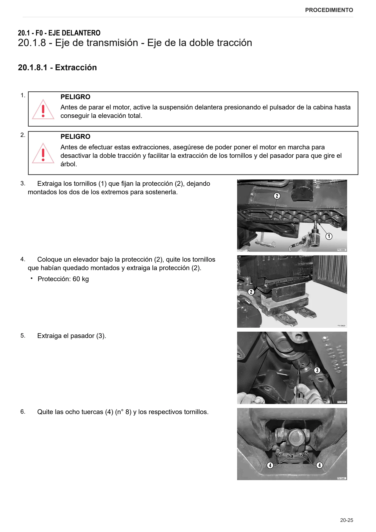 Manual de taller: CARRARO 20.49 – sample manual page 3
