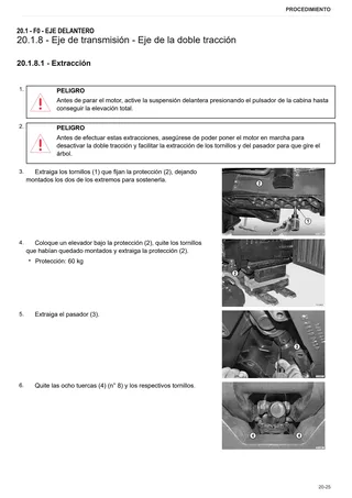 Manual de taller: CARRARO 20.49 – sample manual page 3
