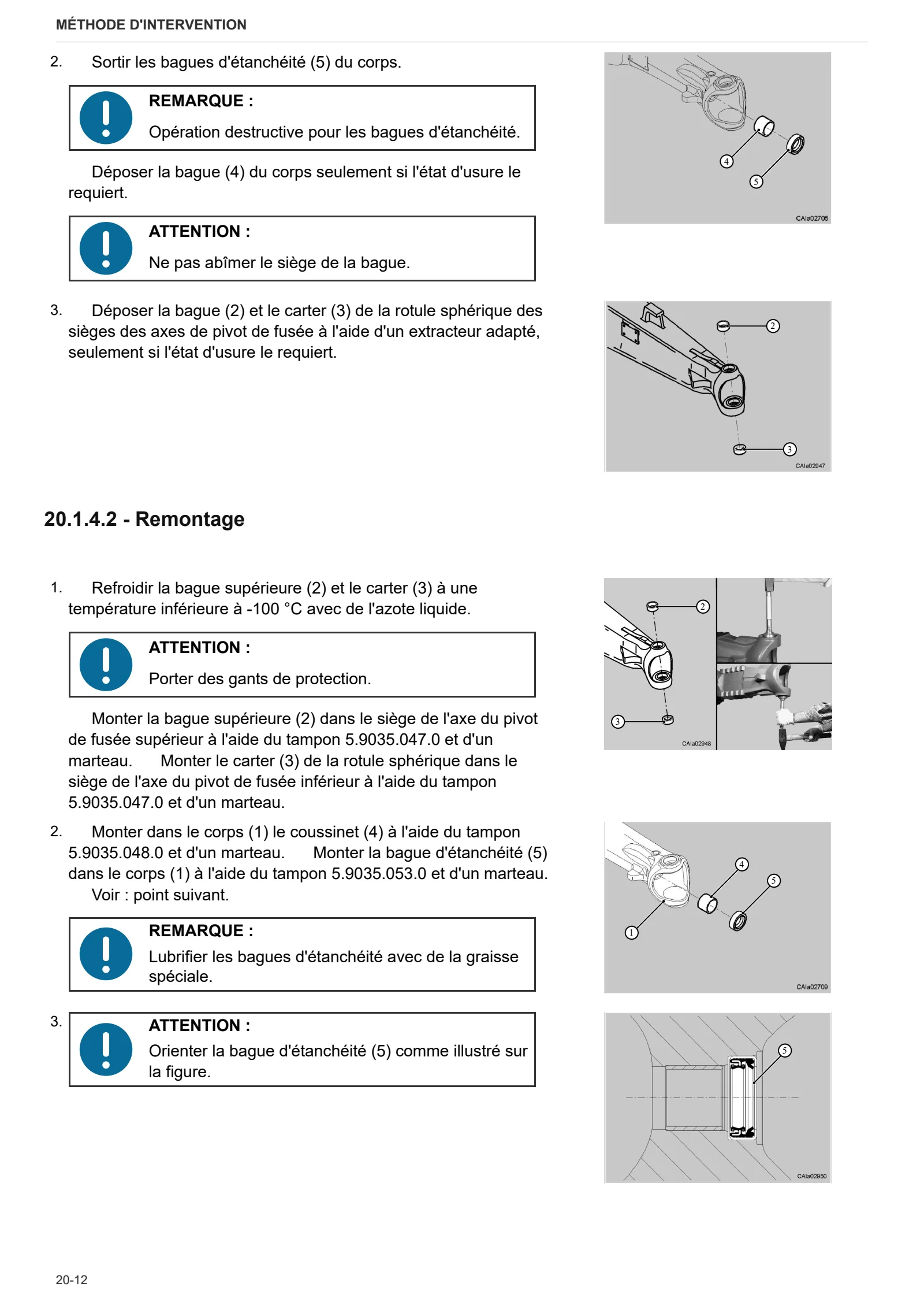 Manuel d'atelier: CARRARO 20.49 – sample manual page 2
