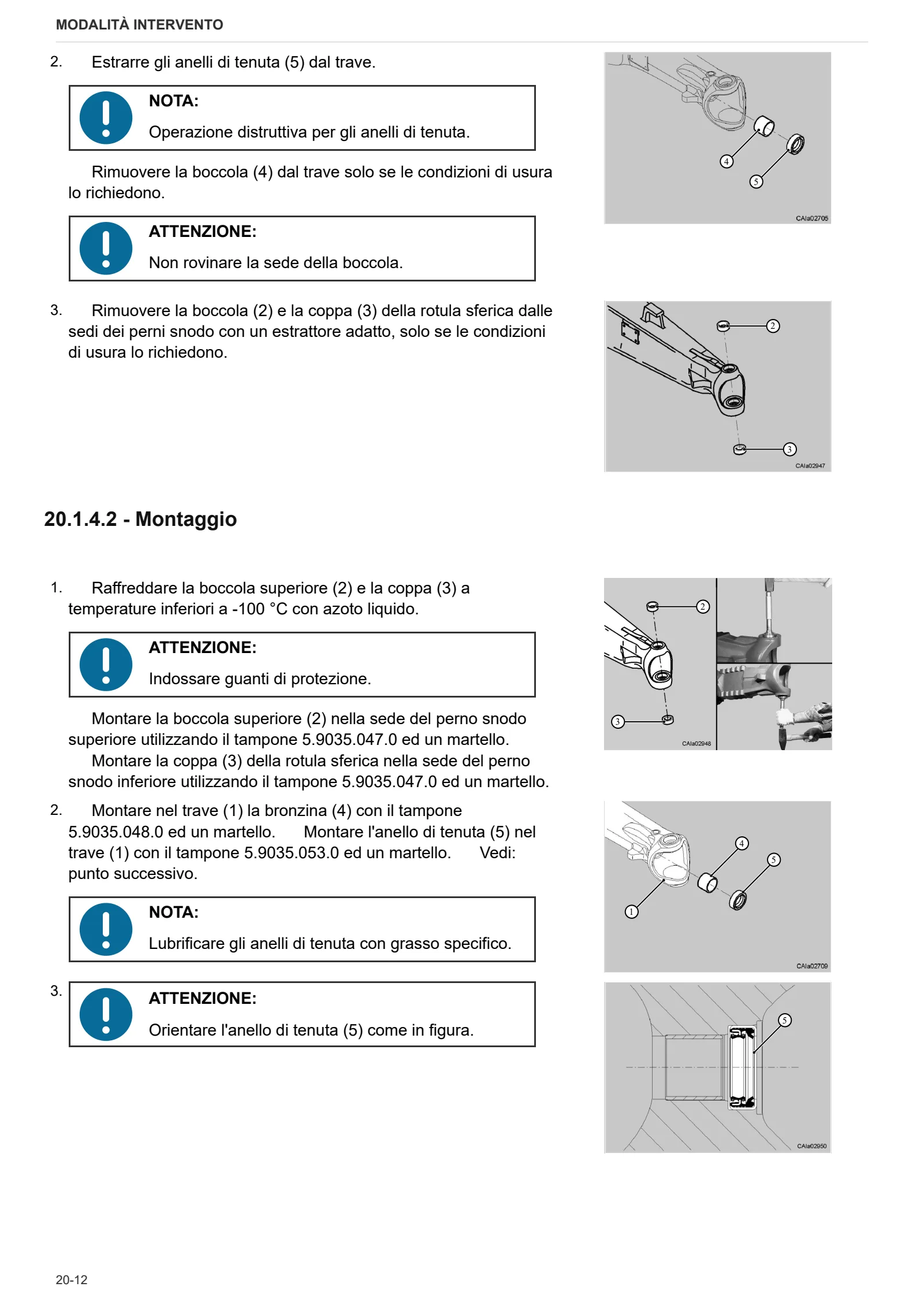 Manuale d'officina: CARRARO 20.49 – sample manual page 2