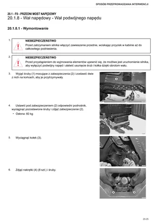 Instrukcja warsztatowa: CARRARO 20.49 – sample manual page 3