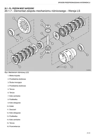 Instrukcja warsztatowa: CARRARO 20.22 – sample manual page 3