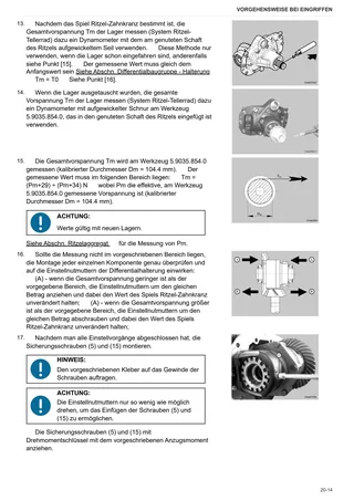 Werkstatthandbuch: CARRARO 20.32 – sample manual page 2
