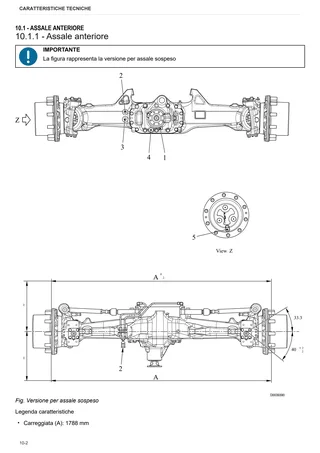 Manuale d'officina: CARRARO 20.32 – sample manual page 1