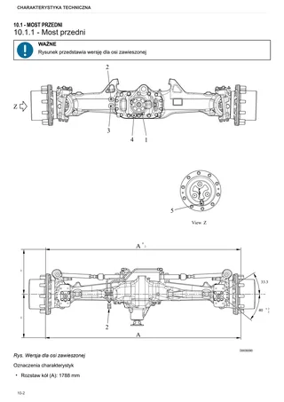 Instrukcja warsztatowa: CARRARO 20.32 – sample manual page 1