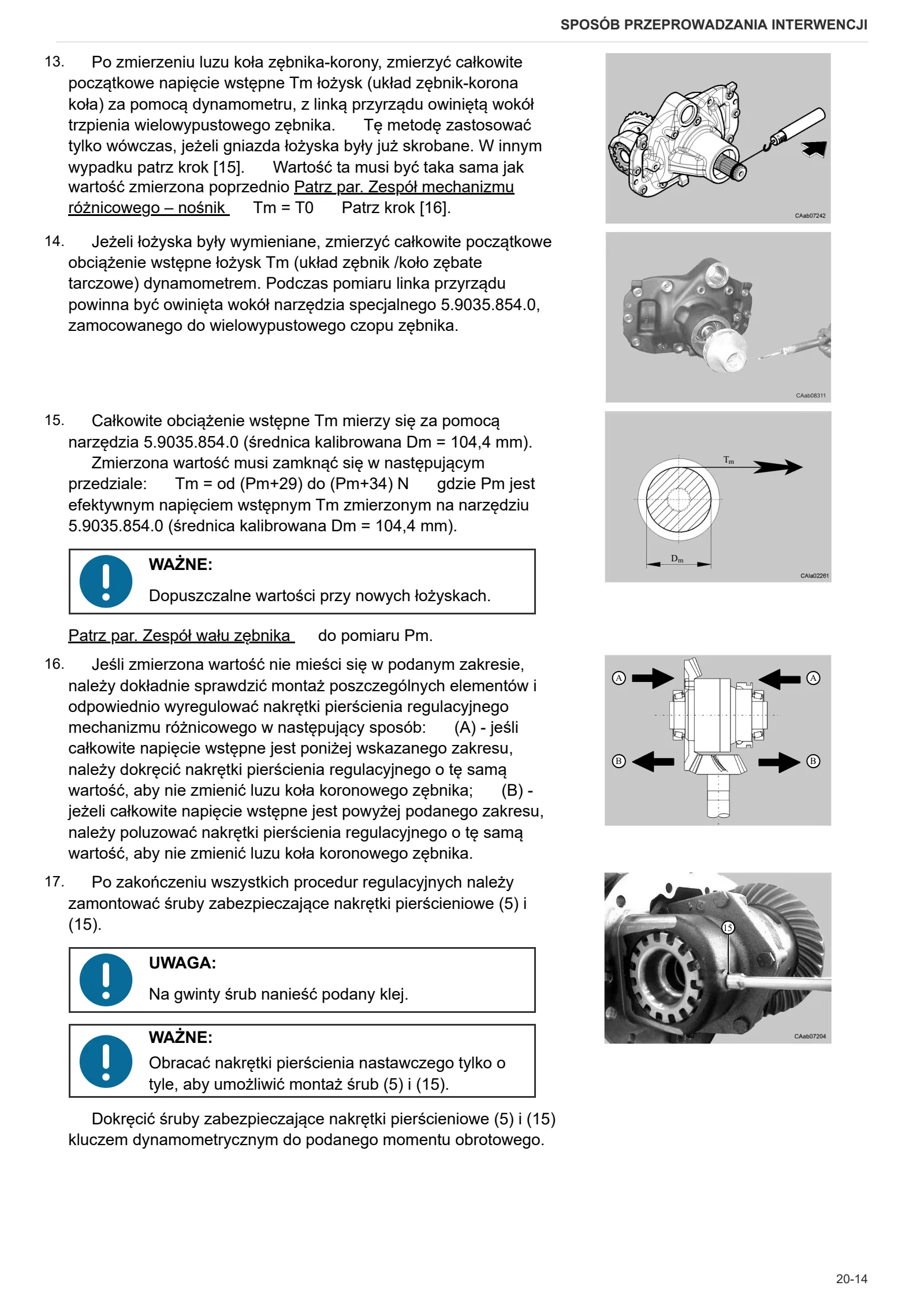 Instrukcja warsztatowa: CARRARO 20.32 – sample manual page 2