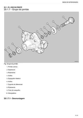 Manual de oficina: CARRARO 20.32 – sample manual page 3