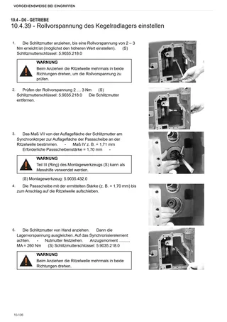 Werkstatthandbuch: ZF T-7140 PVS – sample manual page 3