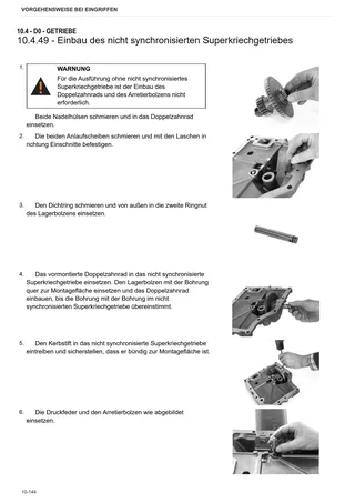 Werkstatthandbuch: ZF T-7140 PVS – sample manual page 4